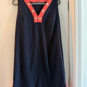 Tommy Hilfiger Navy Sleeveless Dress